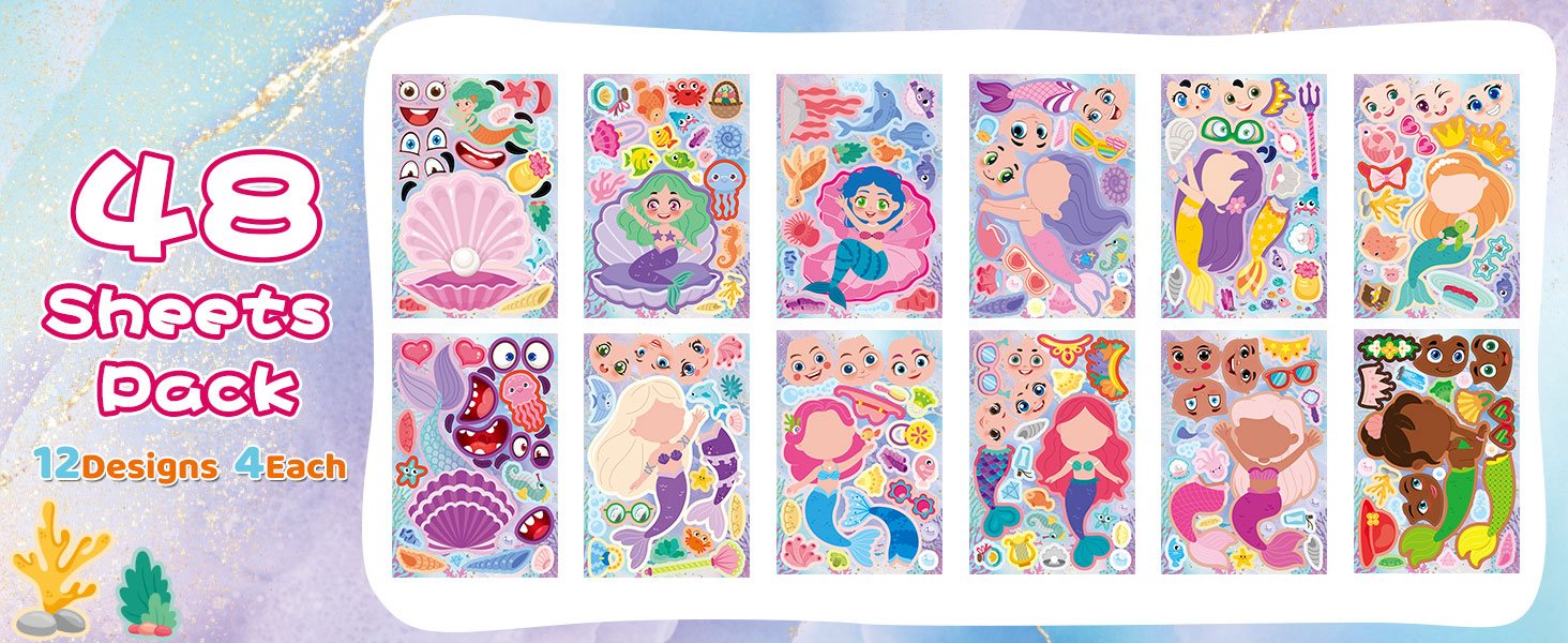 mermaid party favors