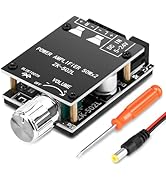 Daakro ZK-502L Bluetooth Amplifier Board,50W+50W 2.0 Channel Amp Board with Volume Control,DC 9-2...