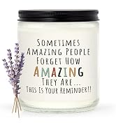 Craftique Candle Gifts for Women- You're Amazing Candle- Birthday Gifts for Women Friendship, Tha...