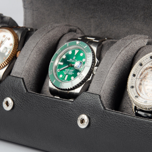 Slide-in watch slot