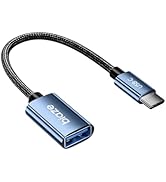 USB C to USB Adapter, USB C Male to USB Female OTG Cable Thunderbolt 3 to USB OTG Adapter Compati...
