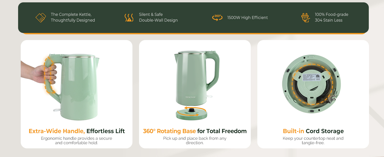 cooktron kettle
