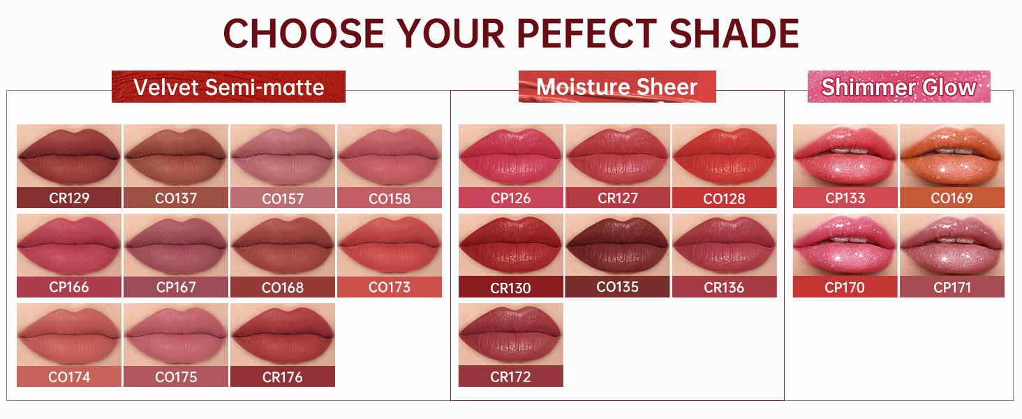 glossy shimmer glitter lipstick pink shine moisture lip color full coverage lip makeup