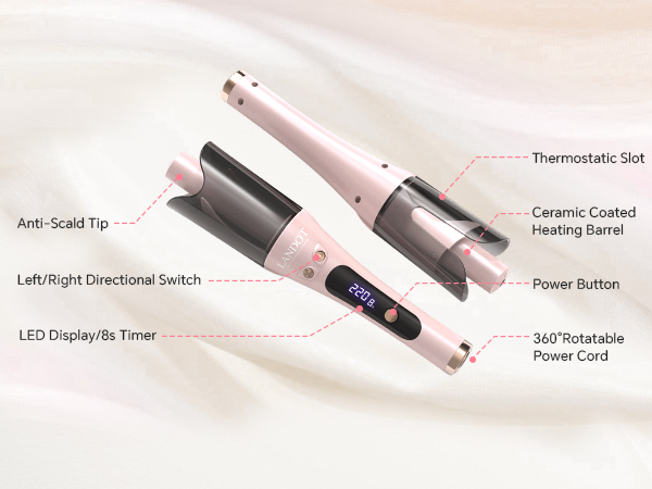 hair curler automatic rotating