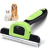 MIU COLOR Pet Grooming Brush, Deshedding Tool for Dogs & Cats, Effectively Reduces Shedding by up...