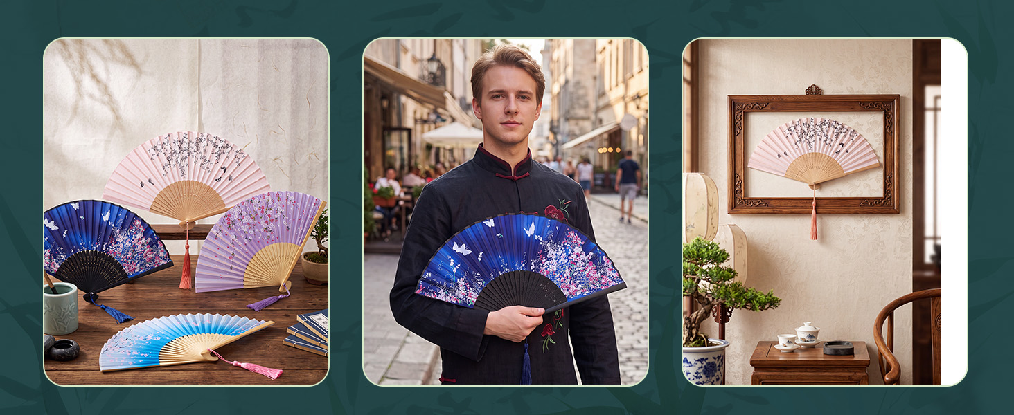 Handheld Folding Fans