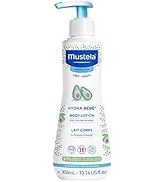 Mustela Hydra Bebe Body Lotion - Daily Moisturizing Baby Lotion with Natural Avocado, Jojoba & Su...