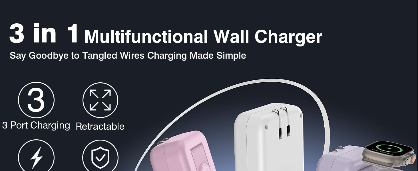 Retractable Wall Charger