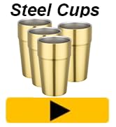 gold stainless steel cups