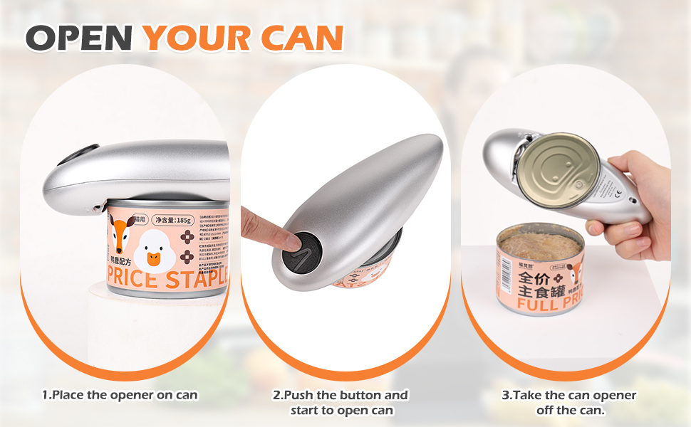 handheld electric can opener