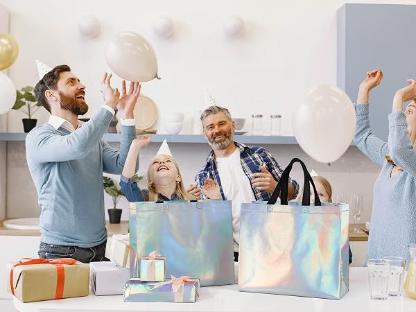 Iridescent Gift bags