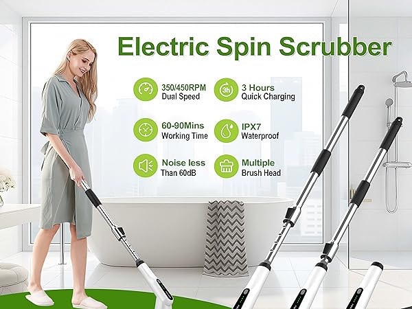 Electric Spin Scrubber