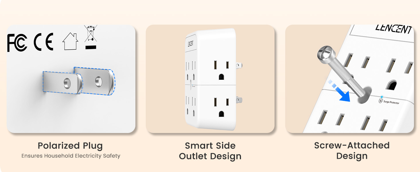 2 to 3 prong outlet adapter