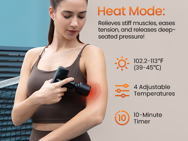 heated massage gun
