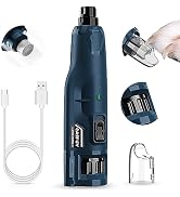 Casfuy Dog Nail Grinder Quiet - (45db)6-Speed Pet Nail Grinder with 2 LED Lights for Large Medium...