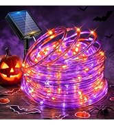 Fairdeer Solar Rope Lights, 39FT 100 LED Solar Fairy Lights with 8 Modes | IP65 Waterproof Hallow...