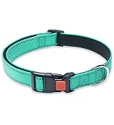 Reflective Dog Collar with Buckle Adjustable Safety Nylon Collars for Small Medium Large Dogs, Gr...
