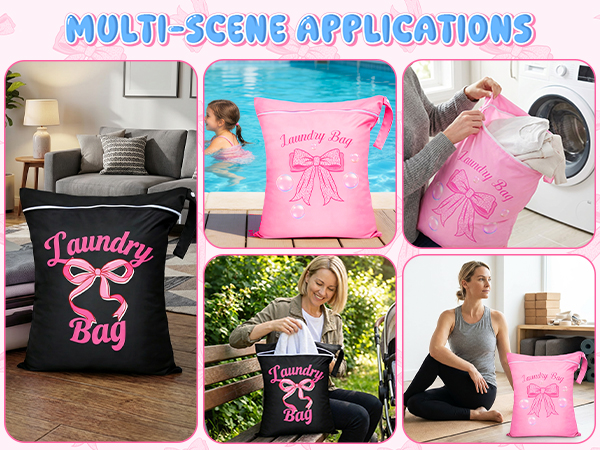 Bow Laundry Bag