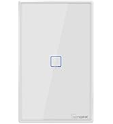 SONOFF TX T2 Smart Light Switch Wi-Fi Wall Switch, 2.4GHz Wi-Fi Touch Switches,Works with Alexa a...