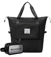 Large Capacity Travel Bag, Foldable Travel Bag, Expandable Travel Duffel Bag, Collapsible Waterpr...