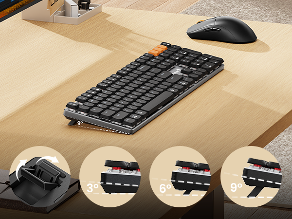 wireless mechanical keyboard and mouse