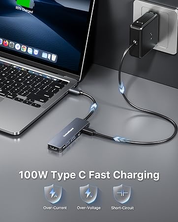 100W Type C Fast Charging