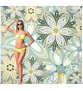 HIHOHO Beach Blanket Waterproof Sandproof Beach Mat for 1-8 Adults Quick Drying Durable Outdoor P...