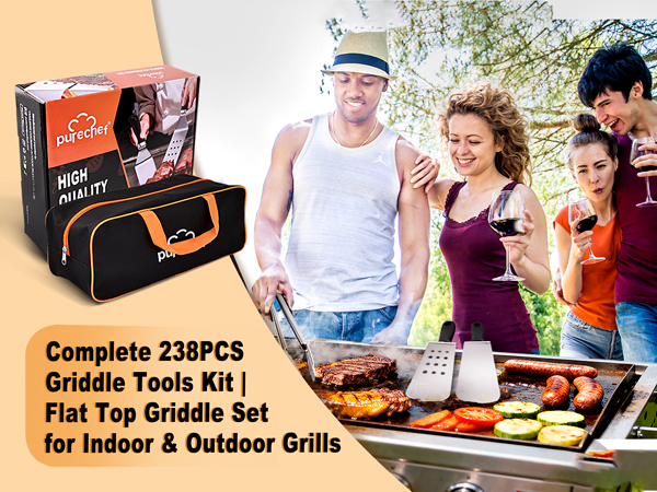 griddle tool set teppanyaki griddle tools Griddle Kit griddle accessories set griddle tools