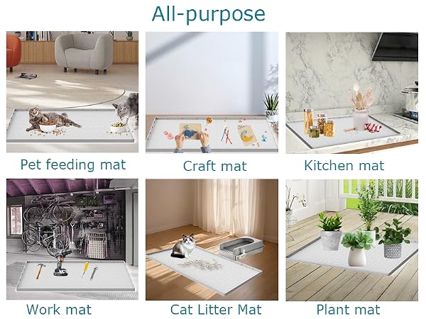mat for cat litter box