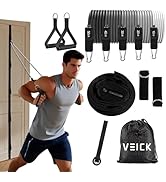 VEICK Resistance Bands, Exercise Bands, Workout Bands, Resistance Bands for Working Out with Hand...