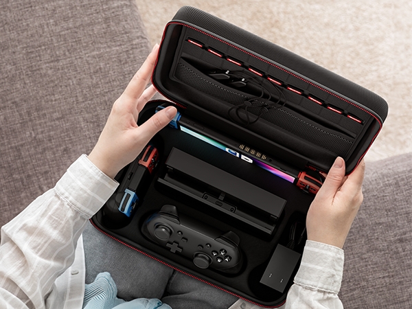 nintendo switch oled carrying case