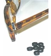 Optigear Eyeglass Temple Tighteners | 10 Pieces (5 Pairs) | Black