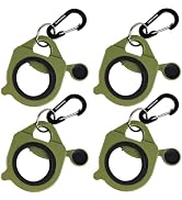 CANAANIN Zip Tie Holder Cable Tie Holder Heavy-Duty Colored Upgraded Carabiner Clip for Tool Belt...