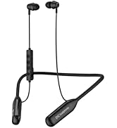 Hmusic H25 Neckband Bluetooth Headphones 200hrs Long Battery Life, Wireless Earbuds Bluetooth 5.4...