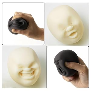 Funny Human Face Emotion Ball