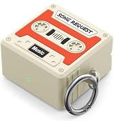 AhaStyle Cassette Tape Case for Samsung Galaxy Buds4 and Galaxy Buds4 Pro (2026) Shockproof Full ...