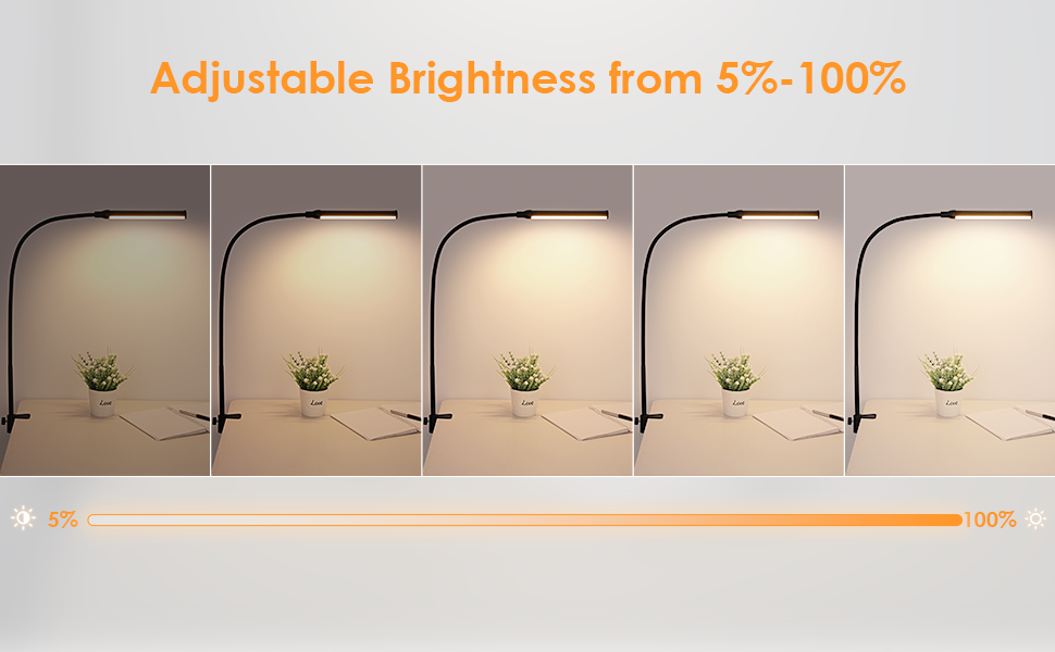 led desk lamp dimmable for home office