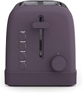 bella 2 Slice Toaster, 6 Setting Shade Control w Reheat, Cancel, Bagel & Defrost Buttons, Removab...