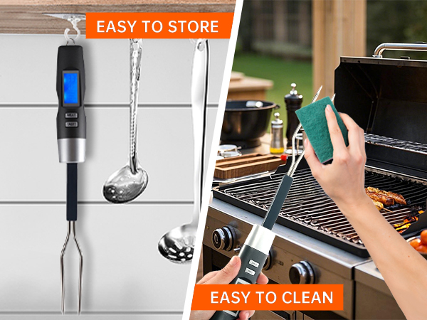 Grill Thermometer Fork