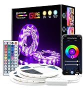 GLPE Smart LED Strip Lights, 32.8ft RGB LED Light Strips, TuYa App Control and Music Sync,16 Mill...