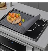 Stove Top Cover for Electric Stove, Stove Cover, Heat Resistant Stove Top Mat, Silicone Stove Mat...
