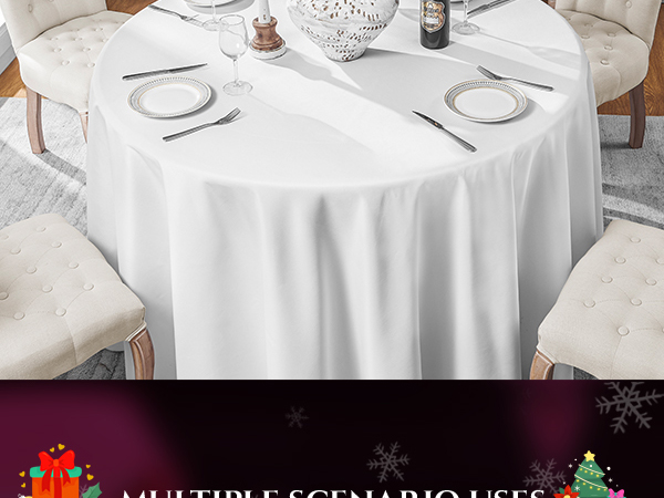 VidaFete white tablecloth