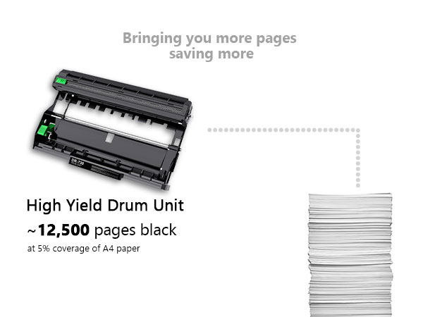 Brother DR730 Drum Unit Black