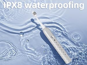 IPX8 waterproof rating