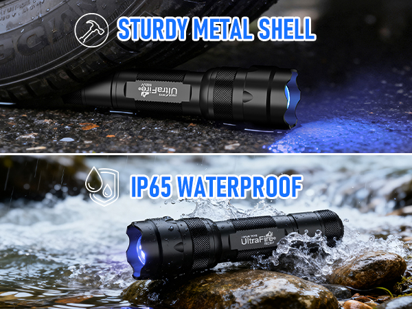 STURDY METAL SHELL