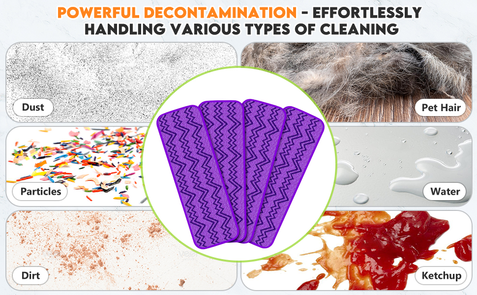 reusable mop pads microfiber mop pads
