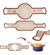 Sourdough Silicone Bread Sling for Dutch Oven Silicone Sourdough Baking Sling Updated 2PCS NonSti...