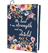 CRASPIRE Flower Book Cover Large Stretchable Elastic Book Cloth Protector Notebook Wraps Suitable...