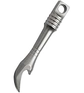 WARHERO Titanium EDC Pry Bar, Compact Mini Pocket Tool with Keychain Hole – Mini Crowbar Tool for...