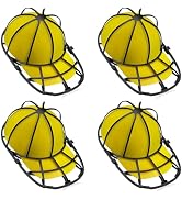 Coopache 4 Pack Hat Washer for Baseball Cap Washer Cage for Washing Machine,Ball Cap Washing Fram...
